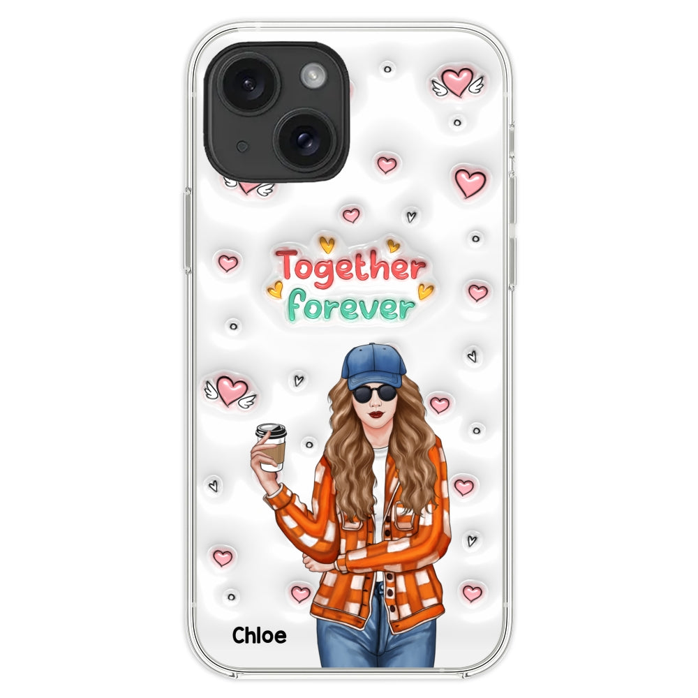 Together Forever - Personalized 3D Inflated Effect Phone Case