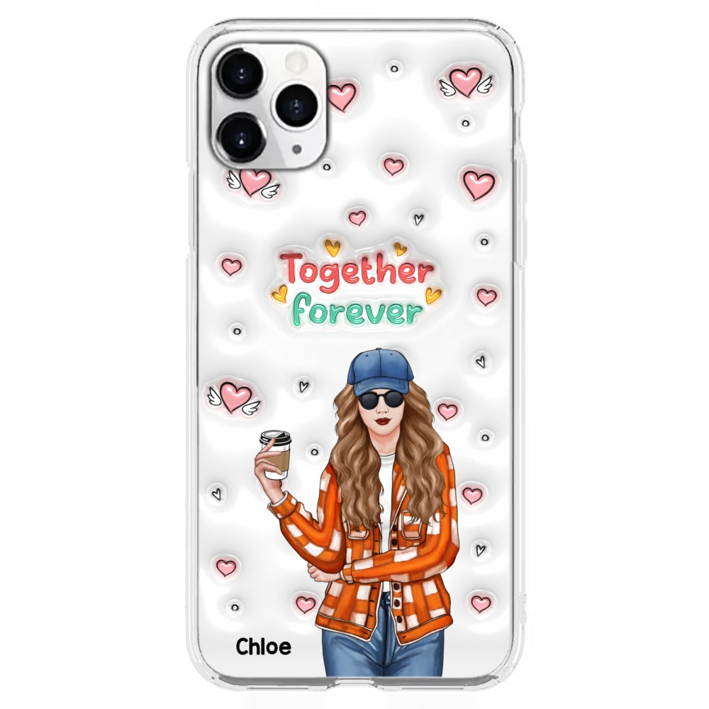 Together Forever - Personalized 3D Inflated Effect Phone Case