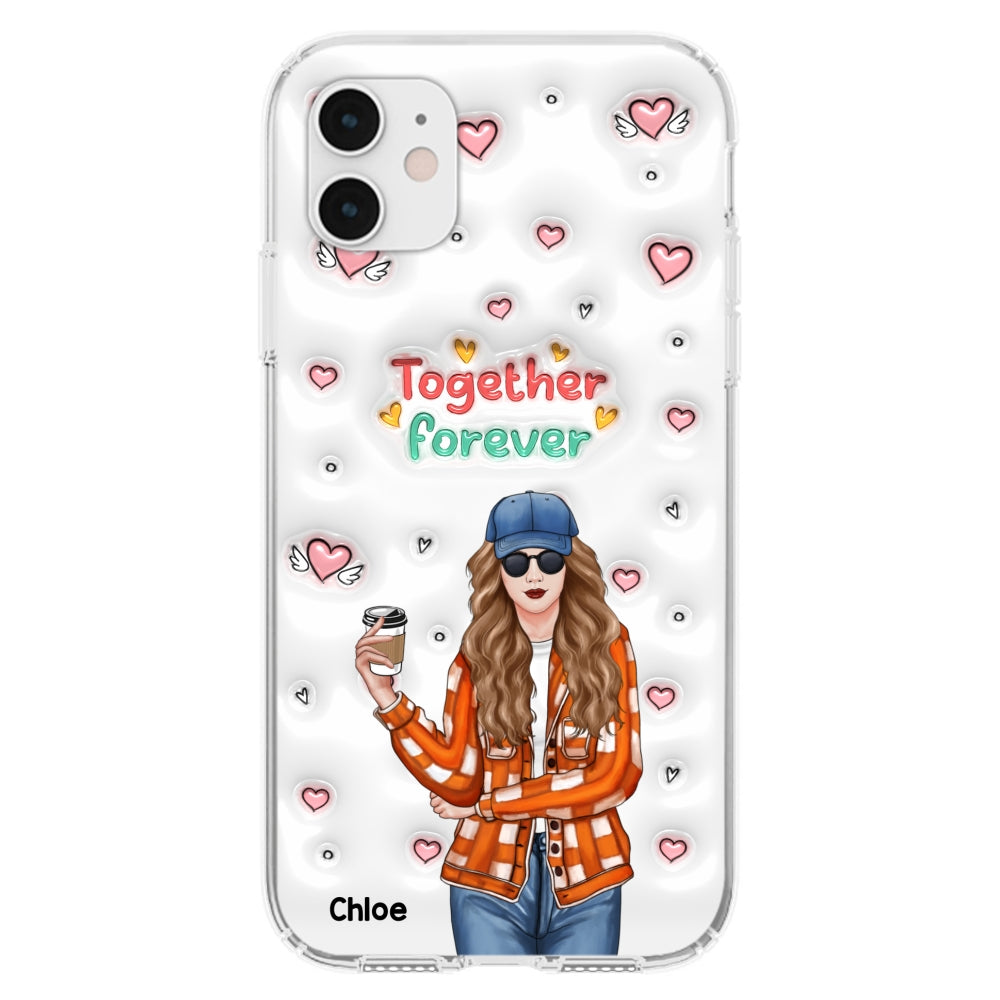 Together Forever - Personalized 3D Inflated Effect Phone Case