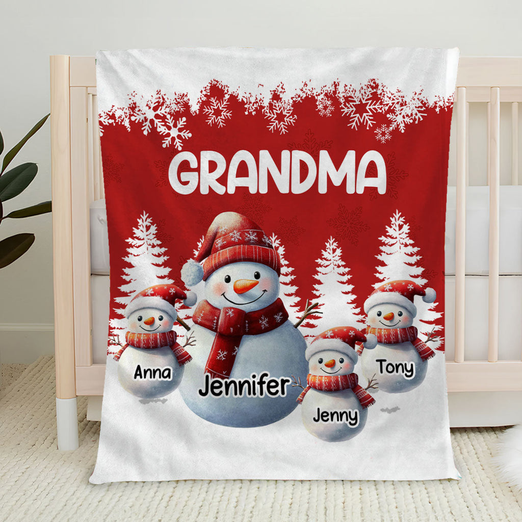My Fav People Call Me - Personalized Fleece Blanket
