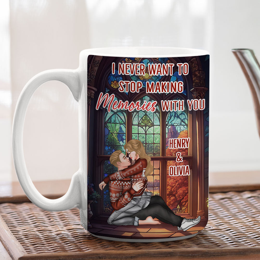 Custom Christmas & Birthday Keepsake Gift • I Love You More With Each Passing Year - Personalized Coffee Mug