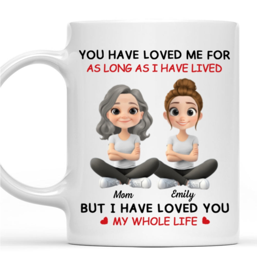 Custom Mother's Day Gift for Mom & Grandma • My Whole Life - Personalized Coffee Mug