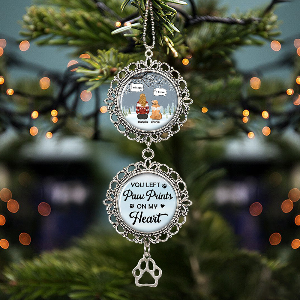 Custom Keepsake Christmas Ornament •  I Know You Miss Me - Personalized Charming Ornament