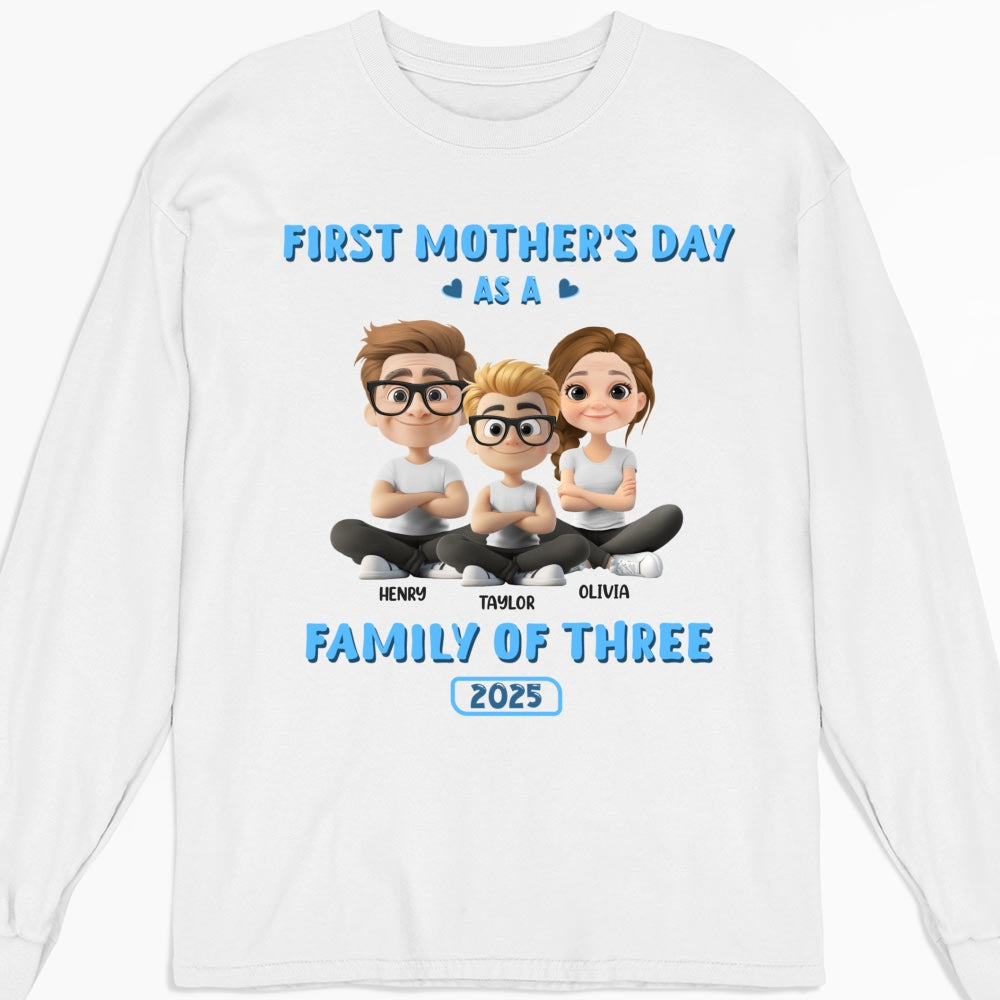Custom Christmas Anniversary Keepsake Gifts For Wife • First Mother Day - Personalized Shirt