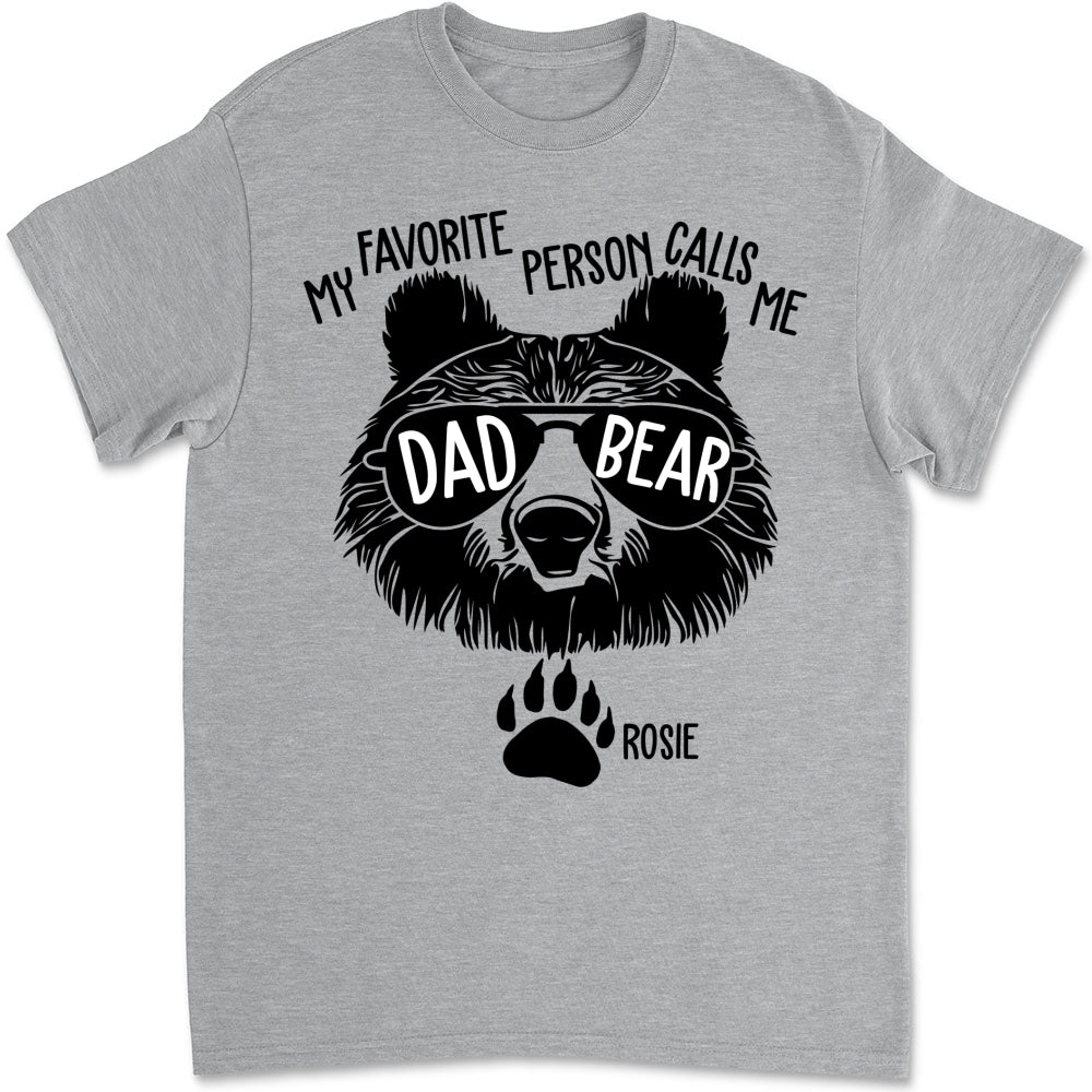 Custom Father's Day, Special Gift for Dad & Grandpa • They Call Me Papa - Personalized Shirt