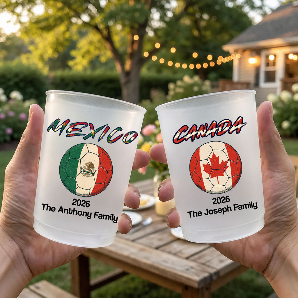 Global Tournament - Personalized Frosted Cup