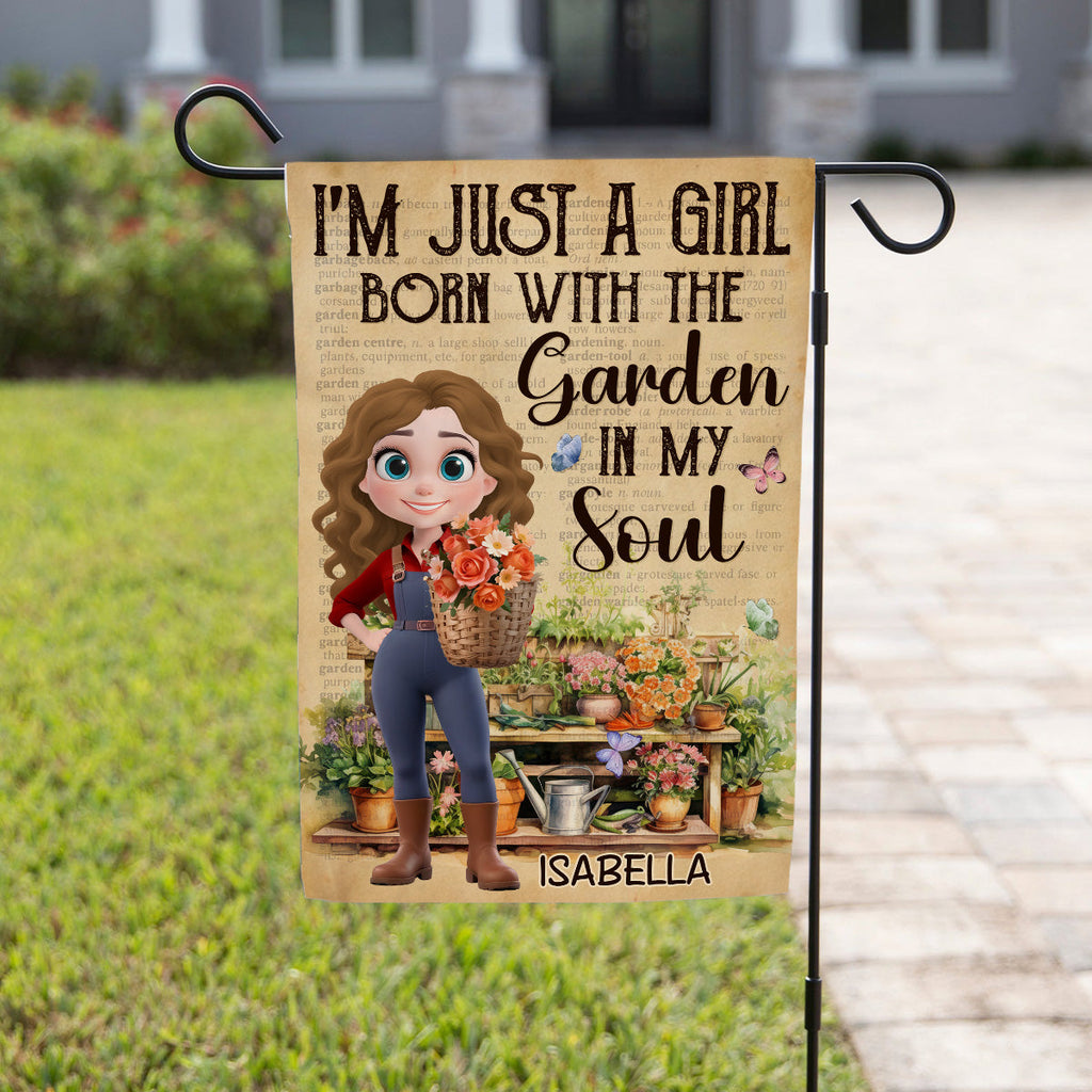 Garden In My Soul - Personalized Flag