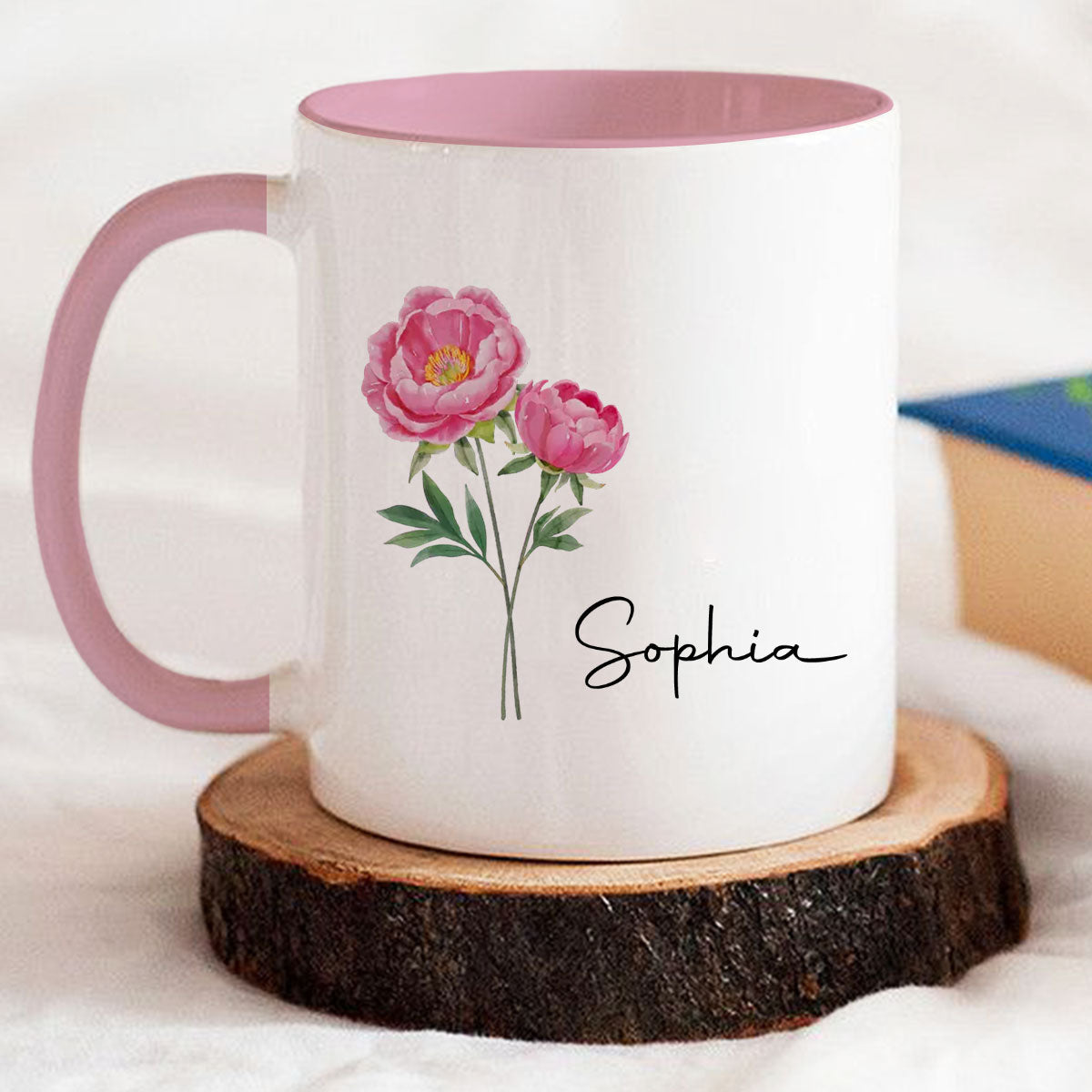 Custom Best Friend, Christmas & Birthday Friendship Keepsake Gift • Me And My Better Half - Personalized Accent Mug