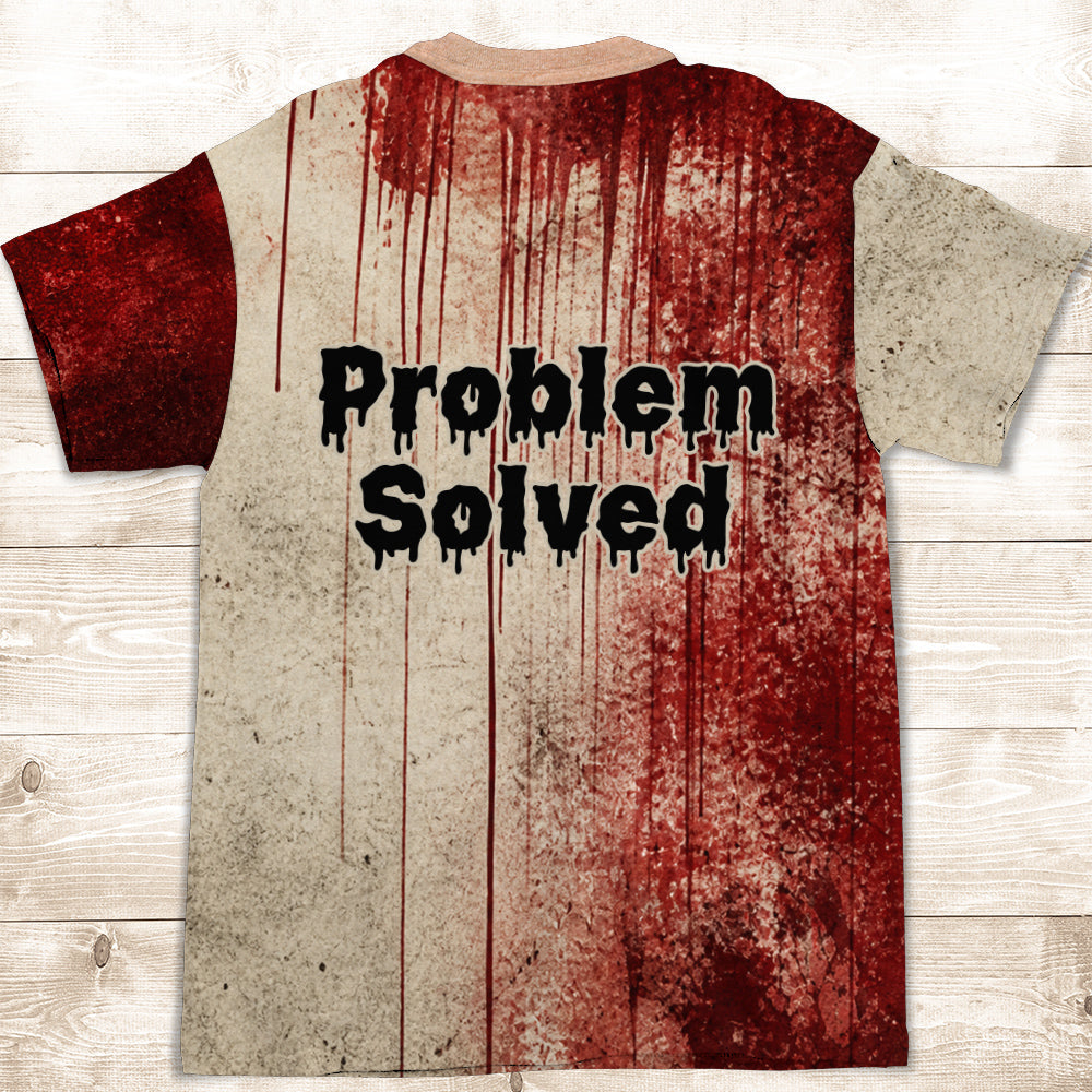 Problem Solved - Personalized All-over-print T-shirt