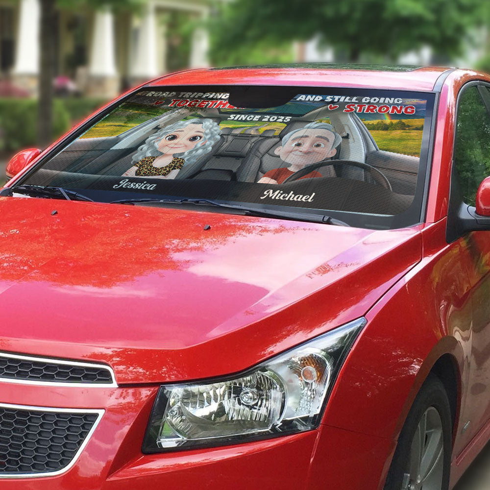 Together Forever - Personalized Car Sunshade