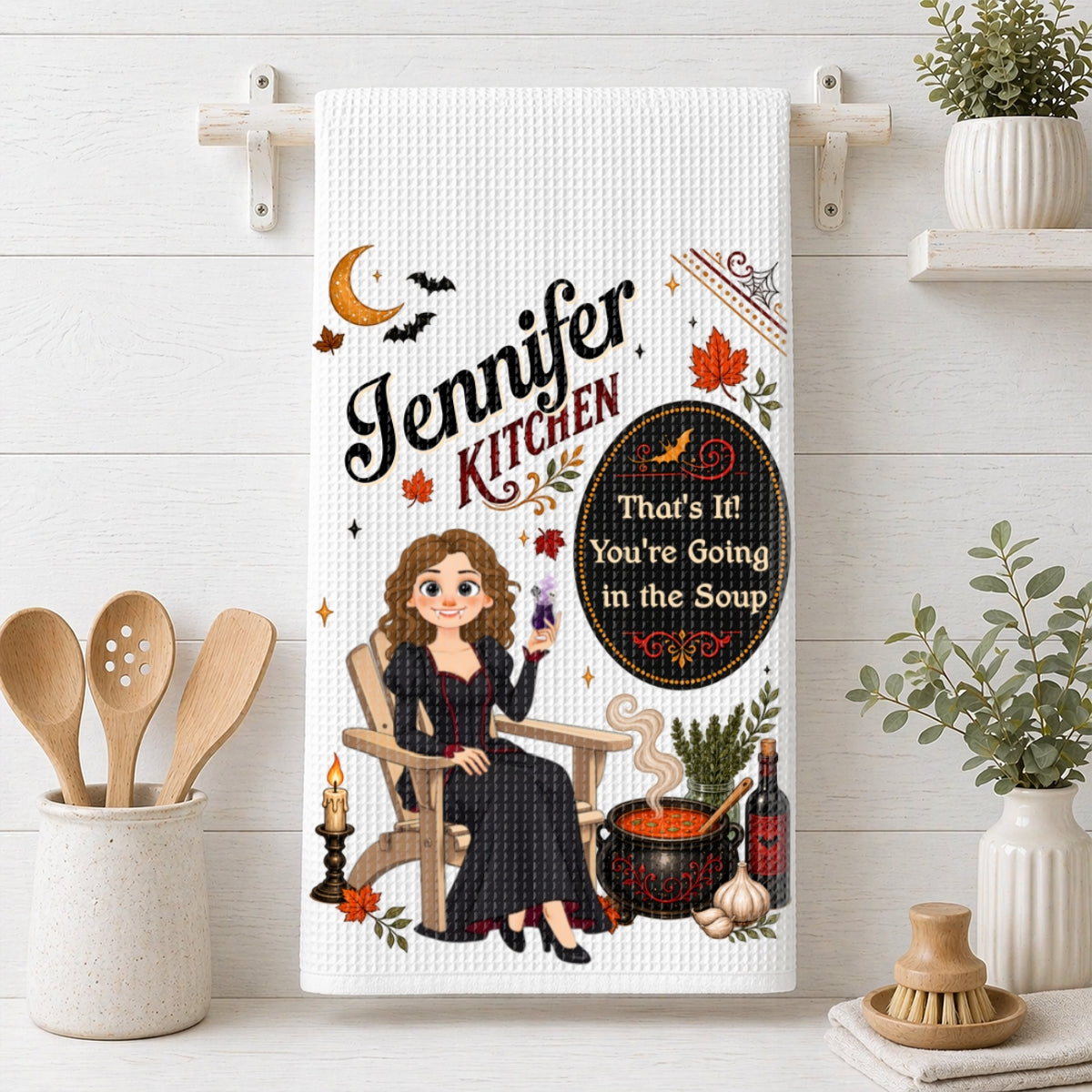 Homemade Magic Starts Here - Personalized Kitchen Towel