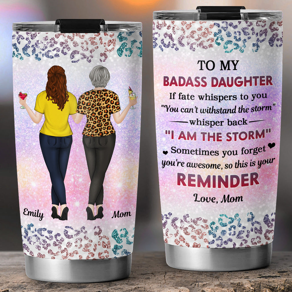 Dear Daughter Keep Slaying - Personalized Tumbler