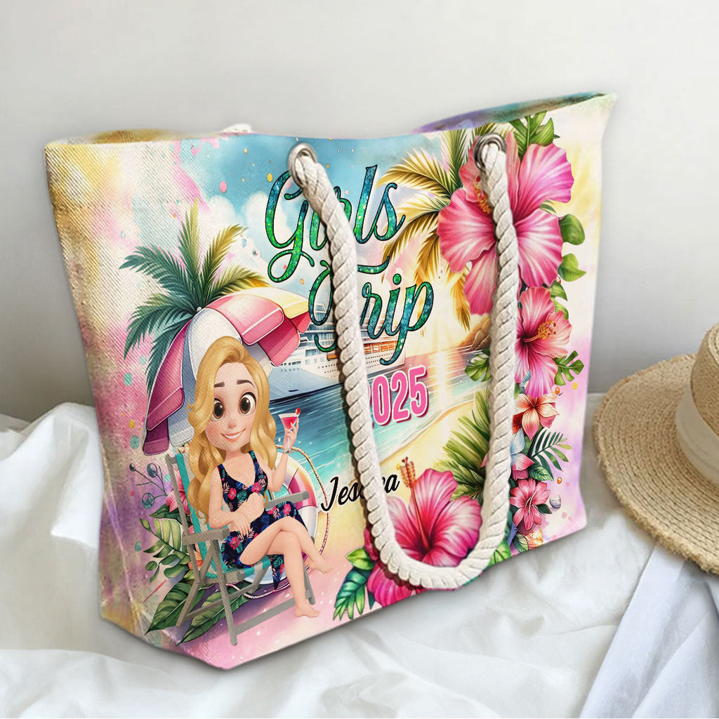 Girls Trip - Personalized Beach Bag