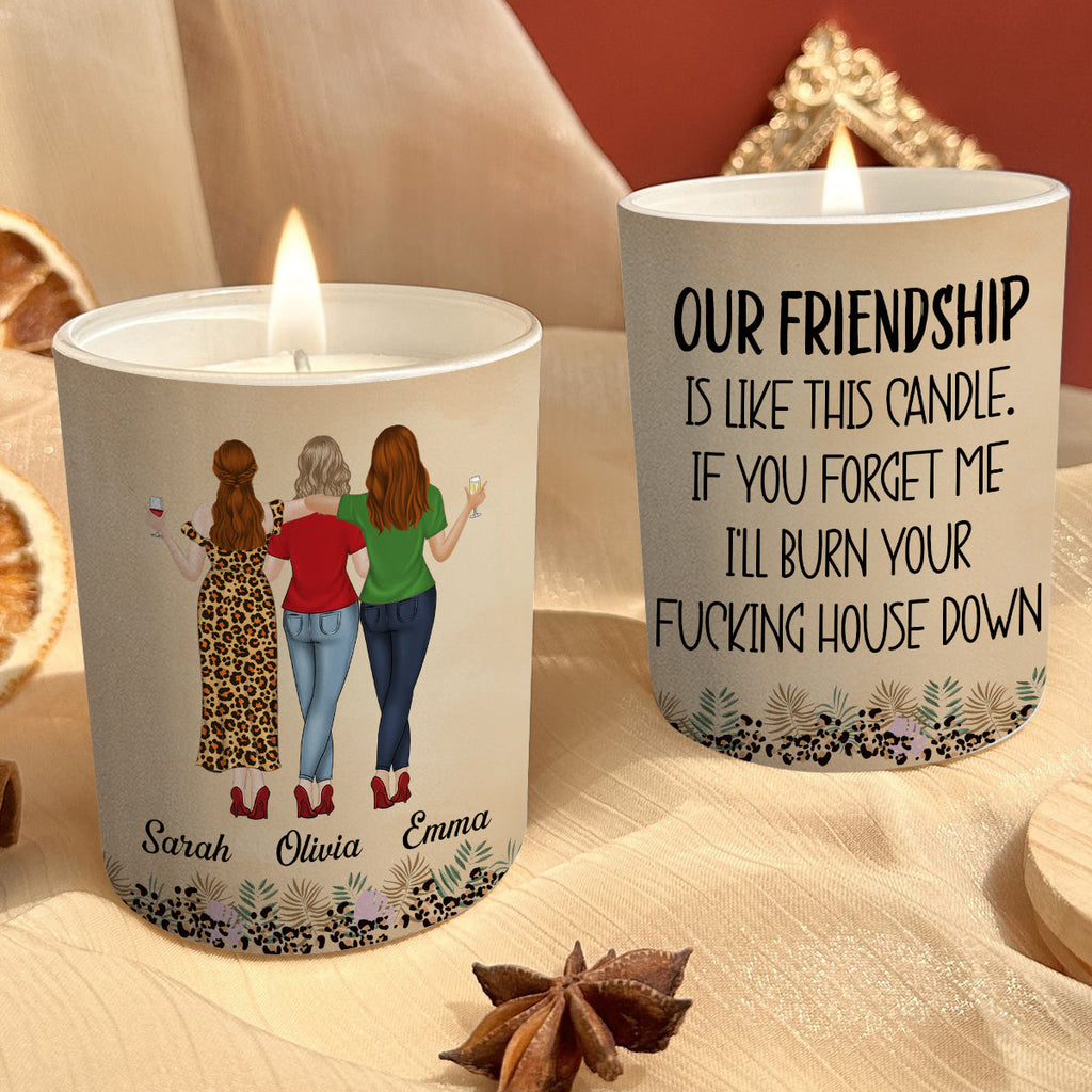 If You Forget Me - Personalized Candle
