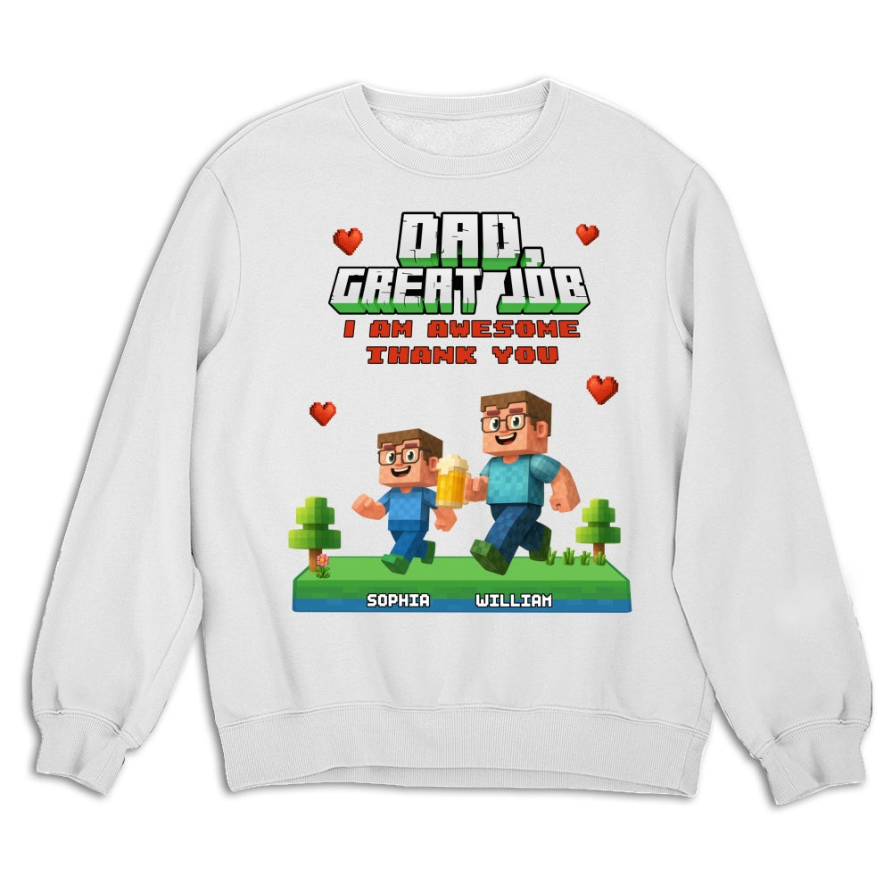 Custom Father's Day, Special Gift for Dad & Grandpa • Awesome Daddy Of Us - Personalized Shirt