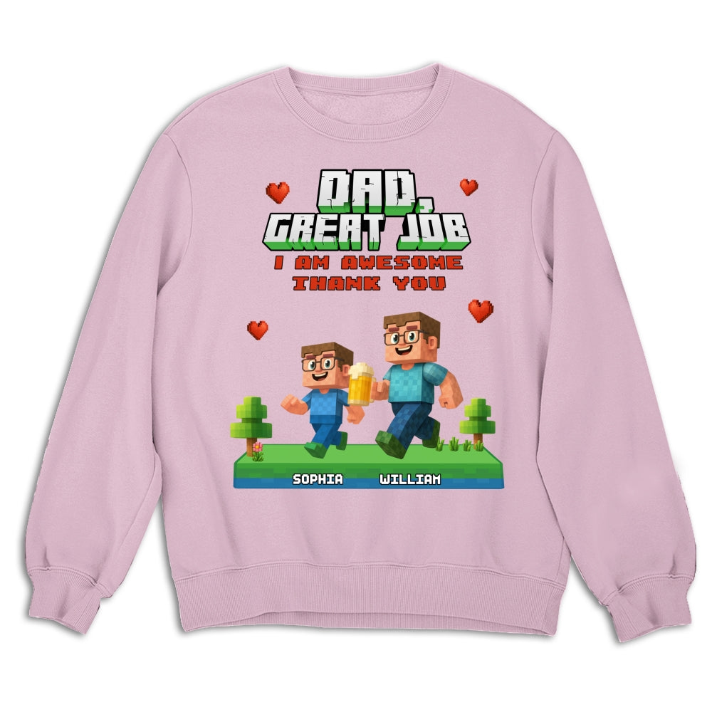 Custom Father's Day, Special Gift for Dad & Grandpa • Awesome Daddy Of Us - Personalized Shirt