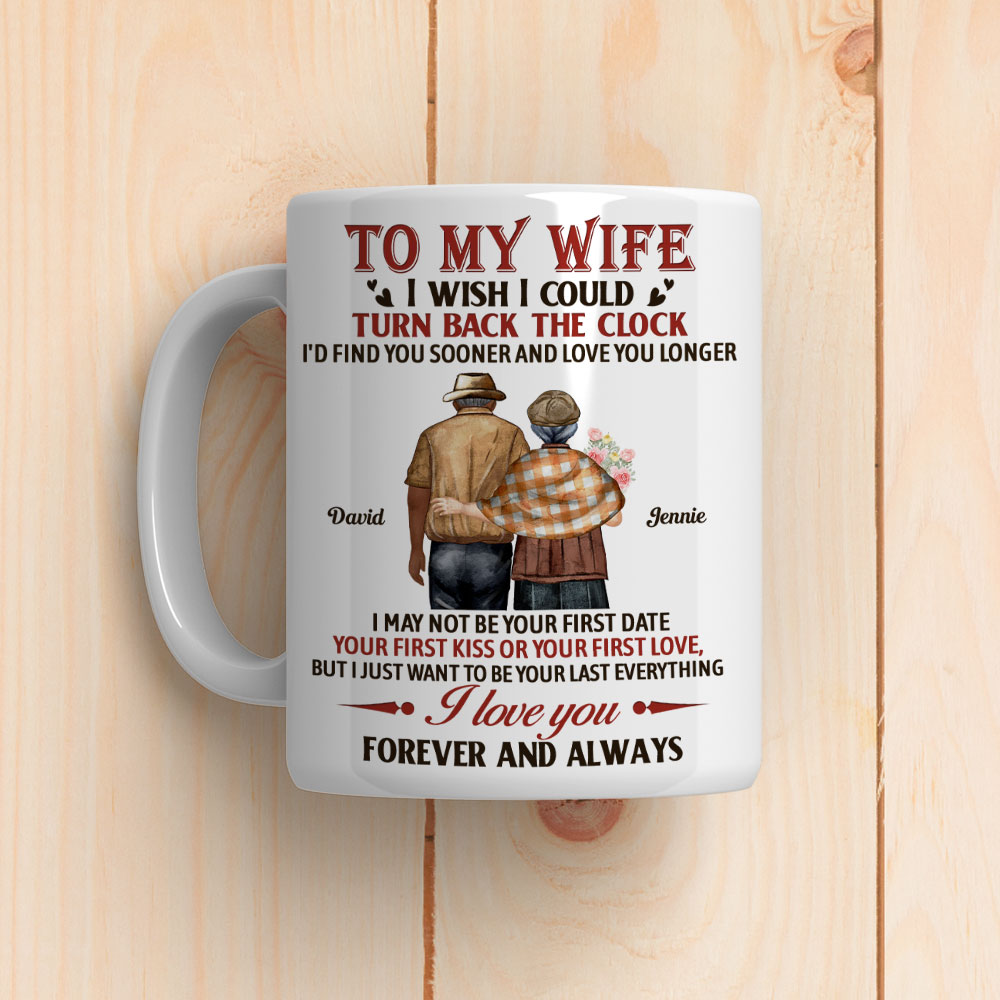 Custom Anniversary Keepsake Gifts For Couple • Forever And Always - Personalized Coffee Mug