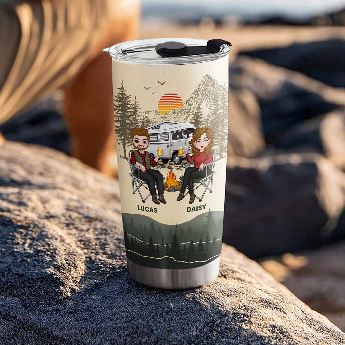 Camping Partners - Personalized Tumbler