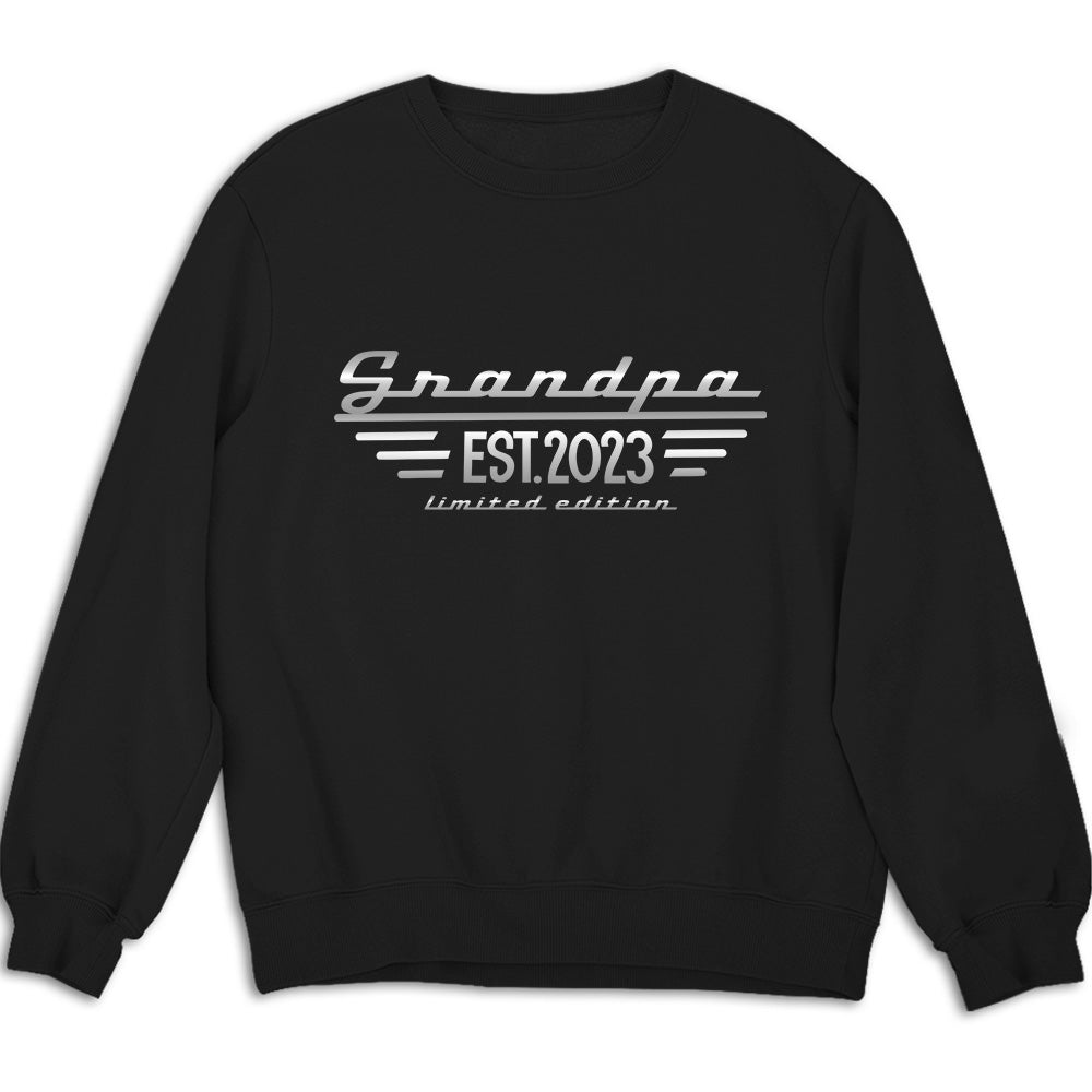 Custom Father's Day, Special Gift for Dad & Grandpa • Grandpa Established - Personalized Shirt
