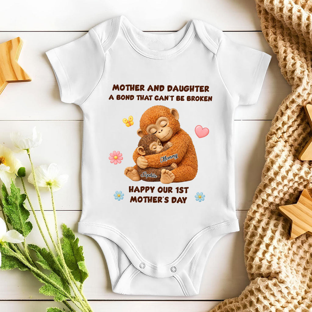 The Unbreakable Bond - Personalized Baby Onesie