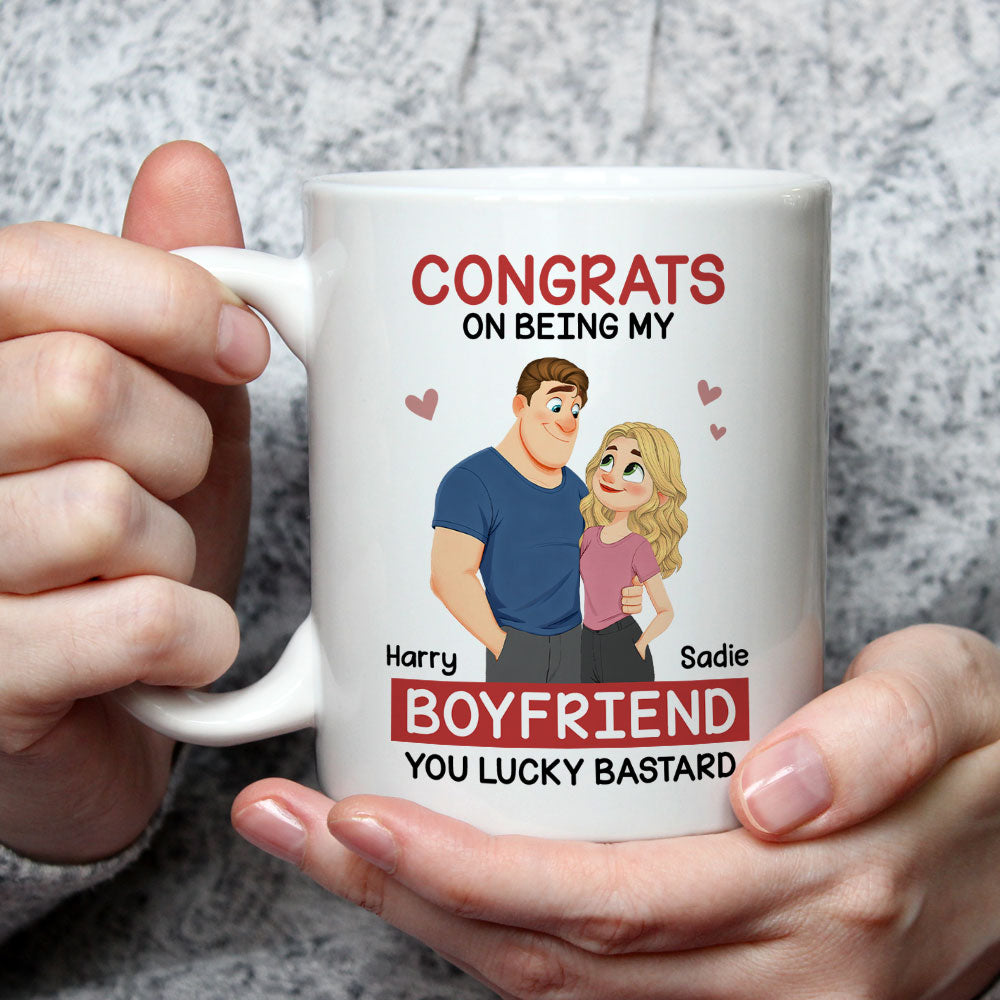 Custom Anniversary Keepsake Gifts For Couple • Love Is You - Personalized Coffee Mug