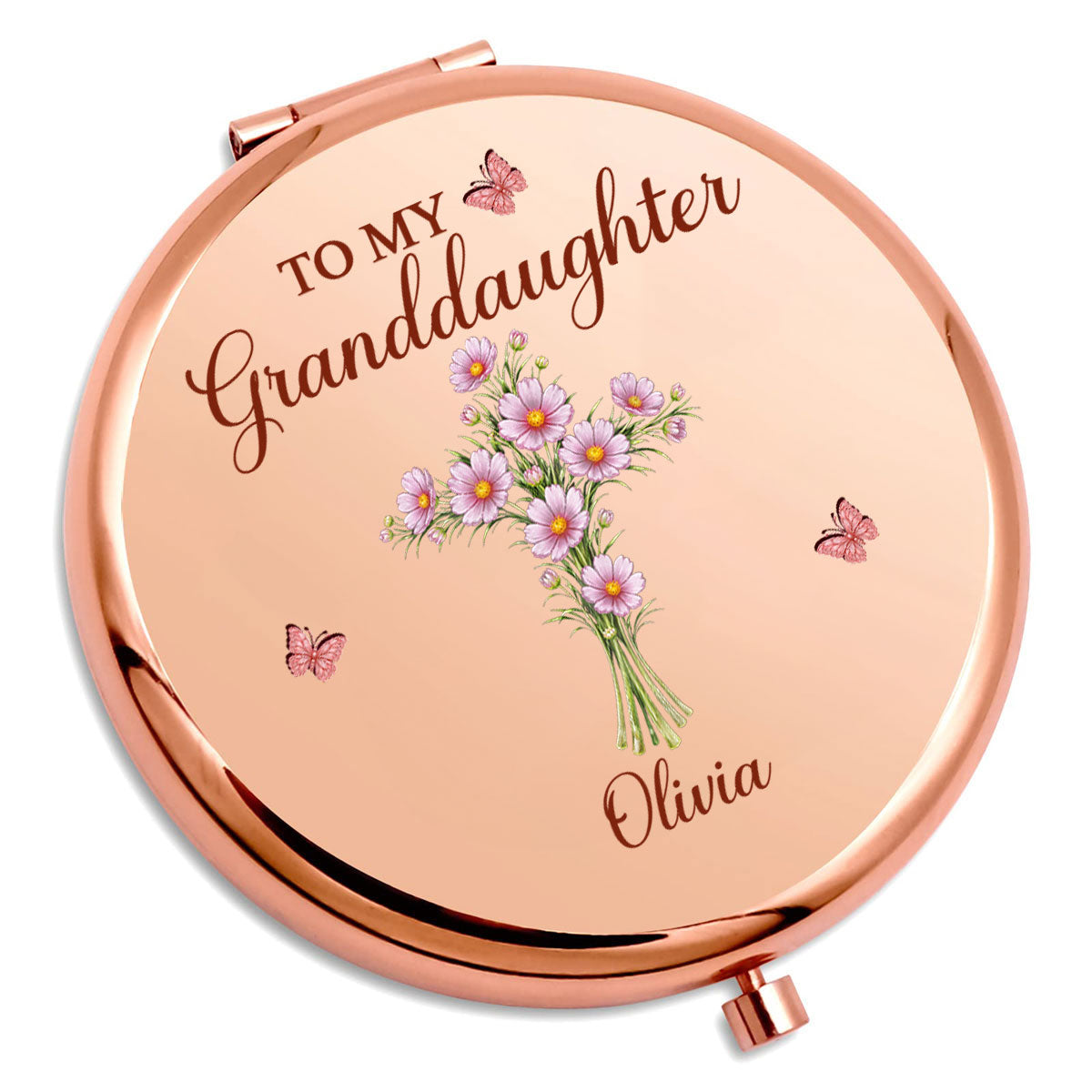 My Joy Forever - Personalized Compact Mirror
