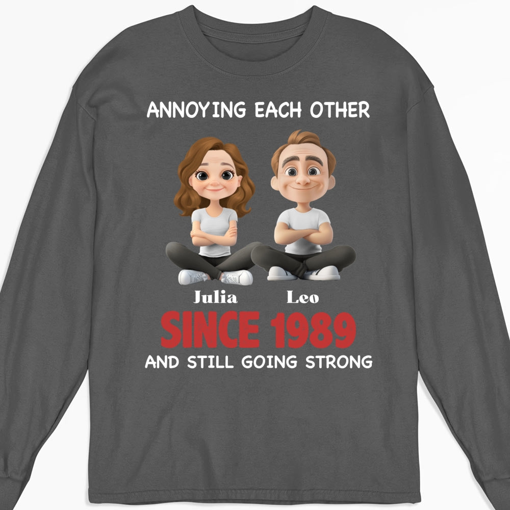 Custom Christmas Anniversary Keepsake Gifts For Husband • Together Forever - Personalized Shirt