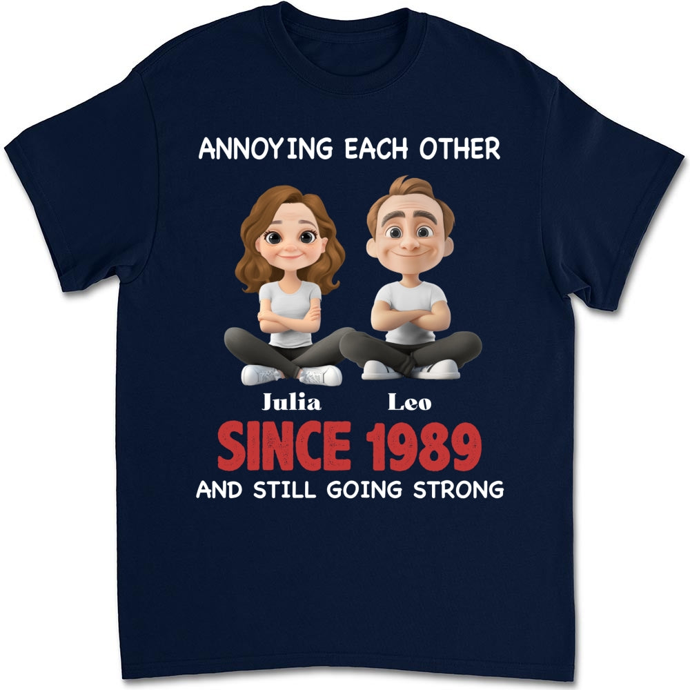 Custom Christmas Anniversary Keepsake Gifts For Husband • Together Forever - Personalized Shirt