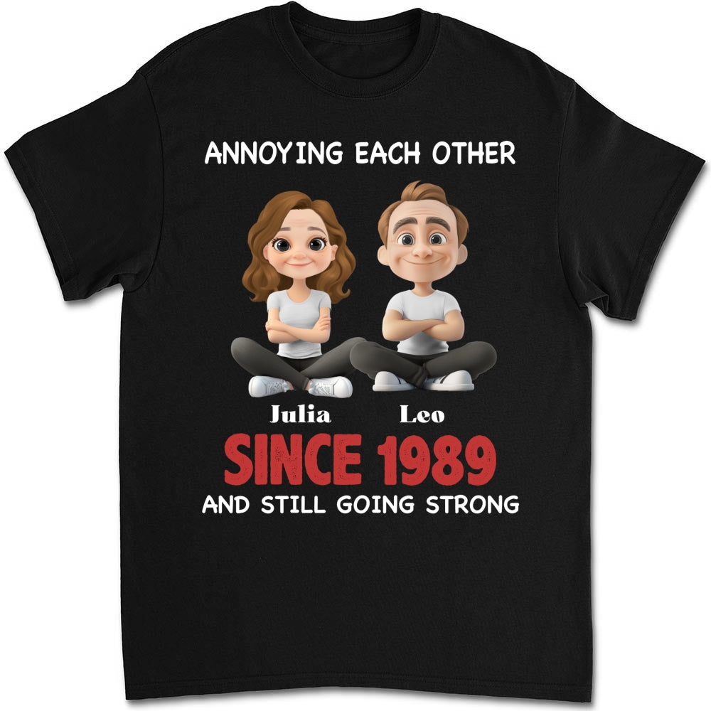 Custom Christmas Anniversary Keepsake Gifts For Husband • Together Forever - Personalized Shirt