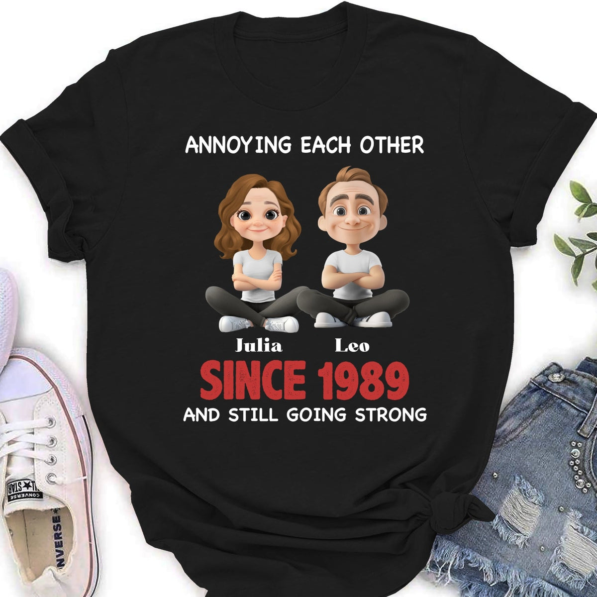 Custom Christmas Anniversary Keepsake Gifts For Husband • Together Forever - Personalized Shirt