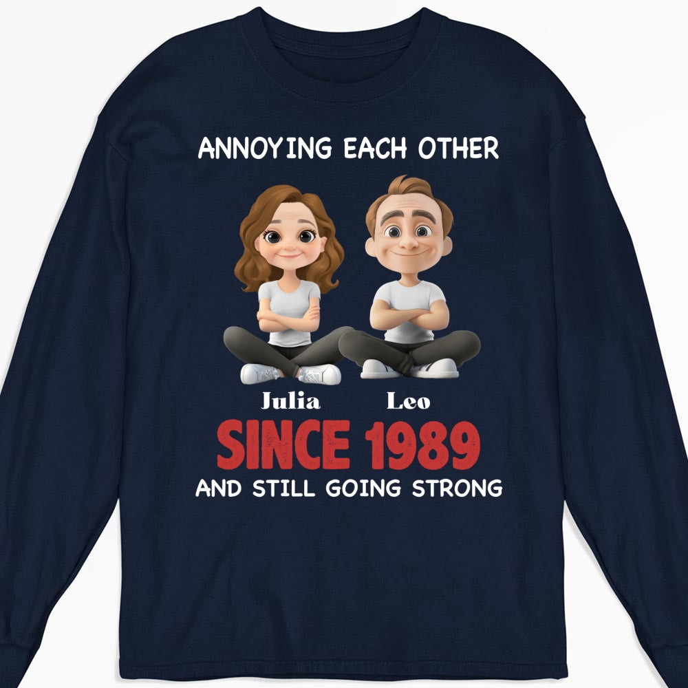 Custom Christmas Anniversary Keepsake Gifts For Husband • Together Forever - Personalized Shirt