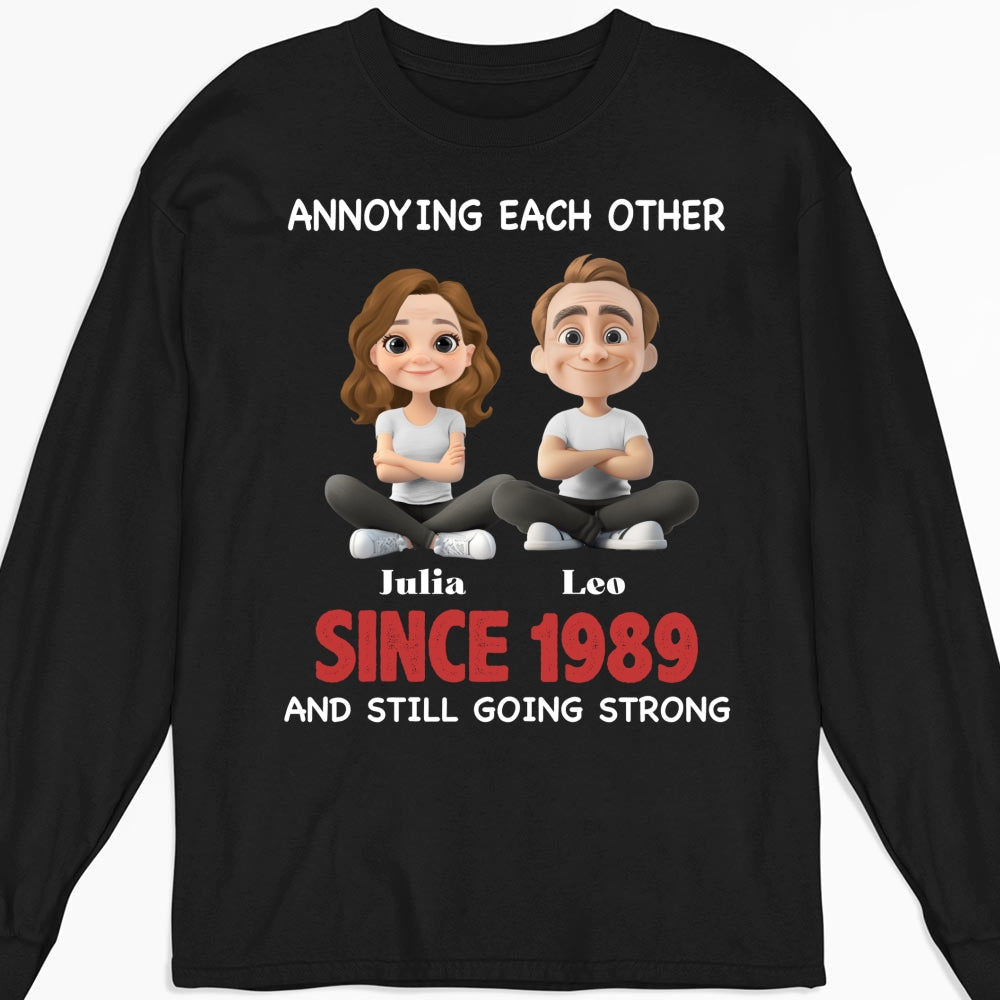 Custom Christmas Anniversary Keepsake Gifts For Husband • Together Forever - Personalized Shirt