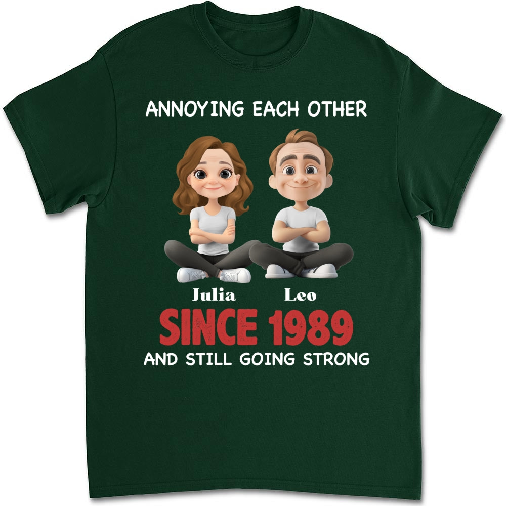Custom Christmas Anniversary Keepsake Gifts For Husband • Together Forever - Personalized Shirt
