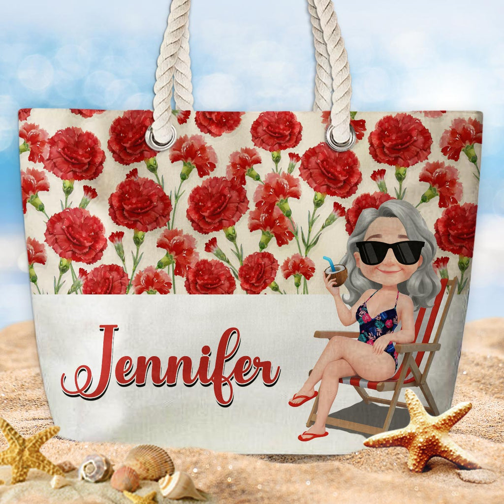 Sassy Summer Vibes - Personalized Beach Bag