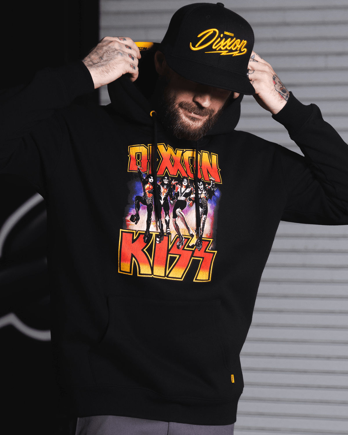 KISS Destroyer Pullover Hoodie - Black