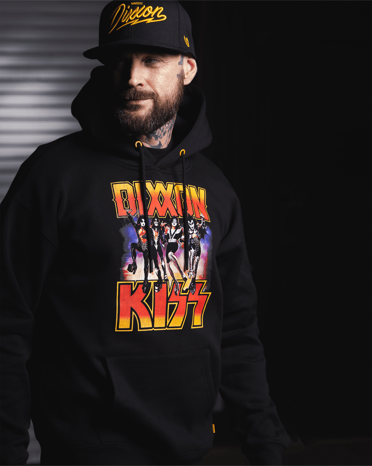 KISS Destroyer Pullover Hoodie - Black