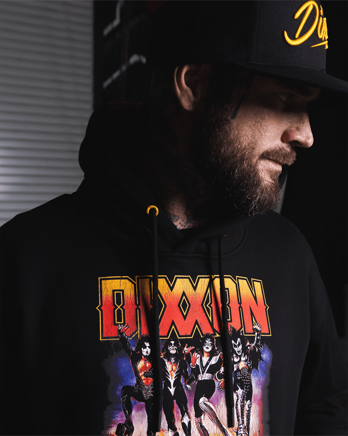 KISS Destroyer Pullover Hoodie - Black