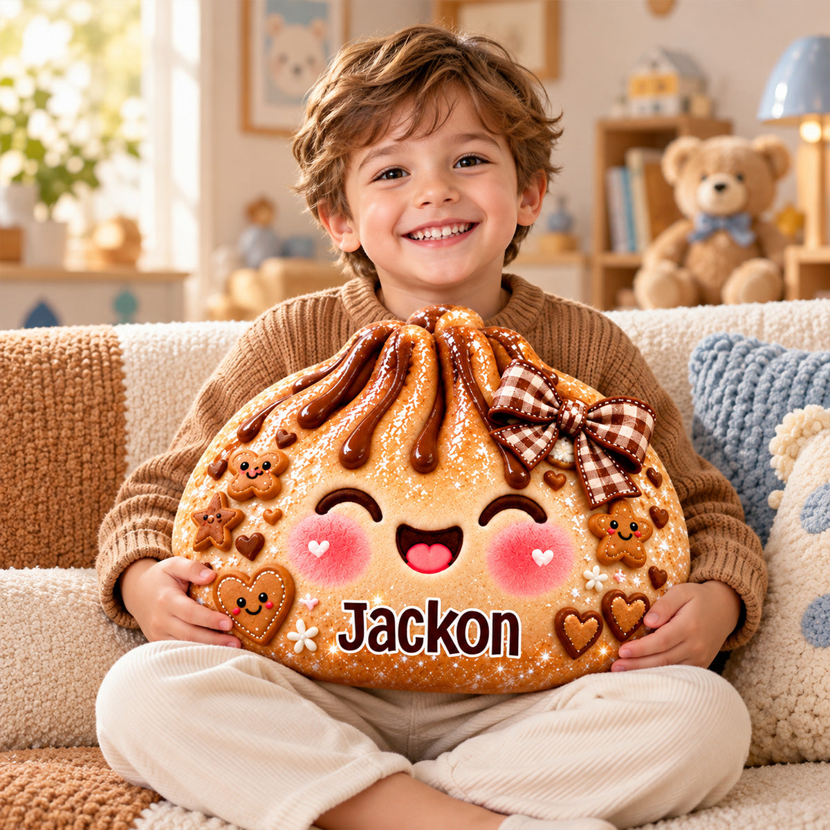 Sweetie World - Personalized Shaped Pillow