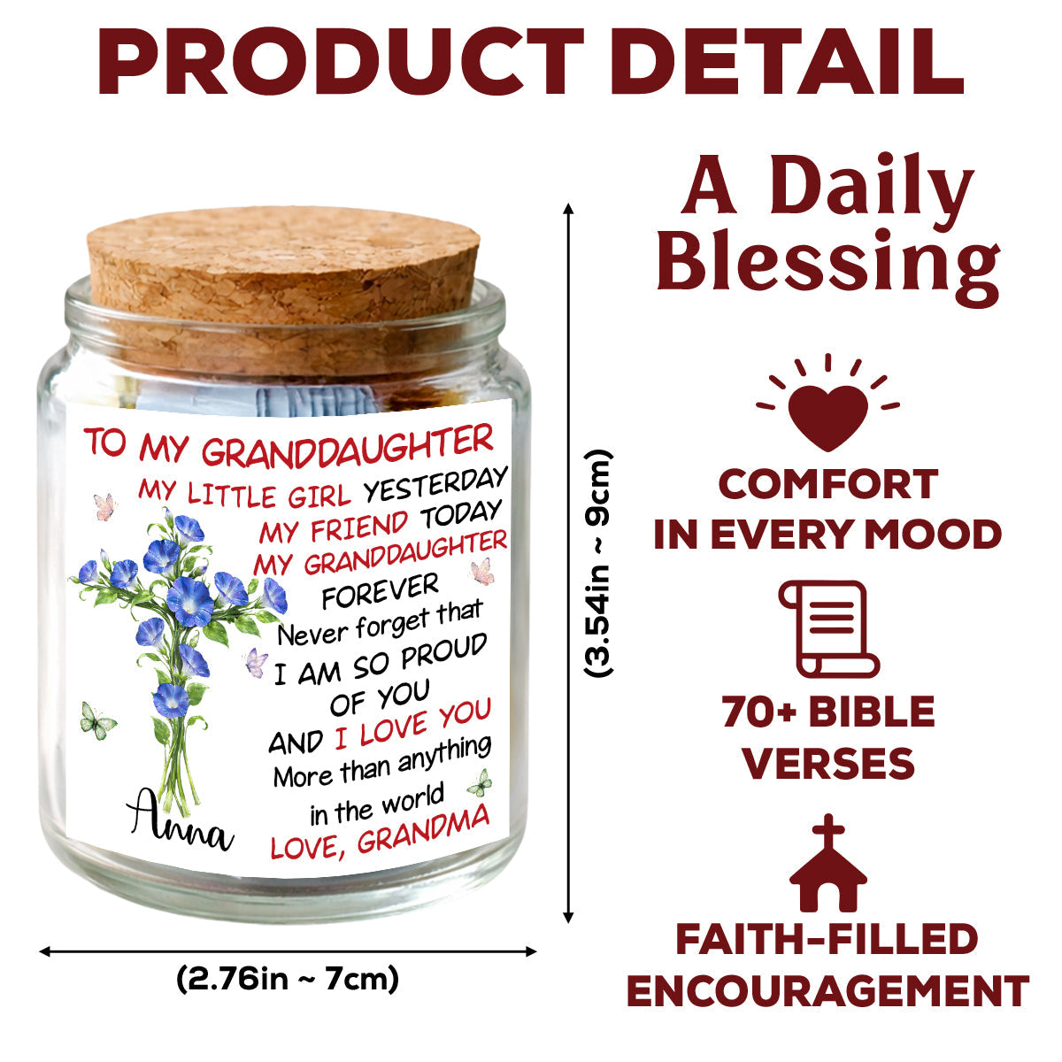 When You Need Me - Personalized Bible Verses Jar