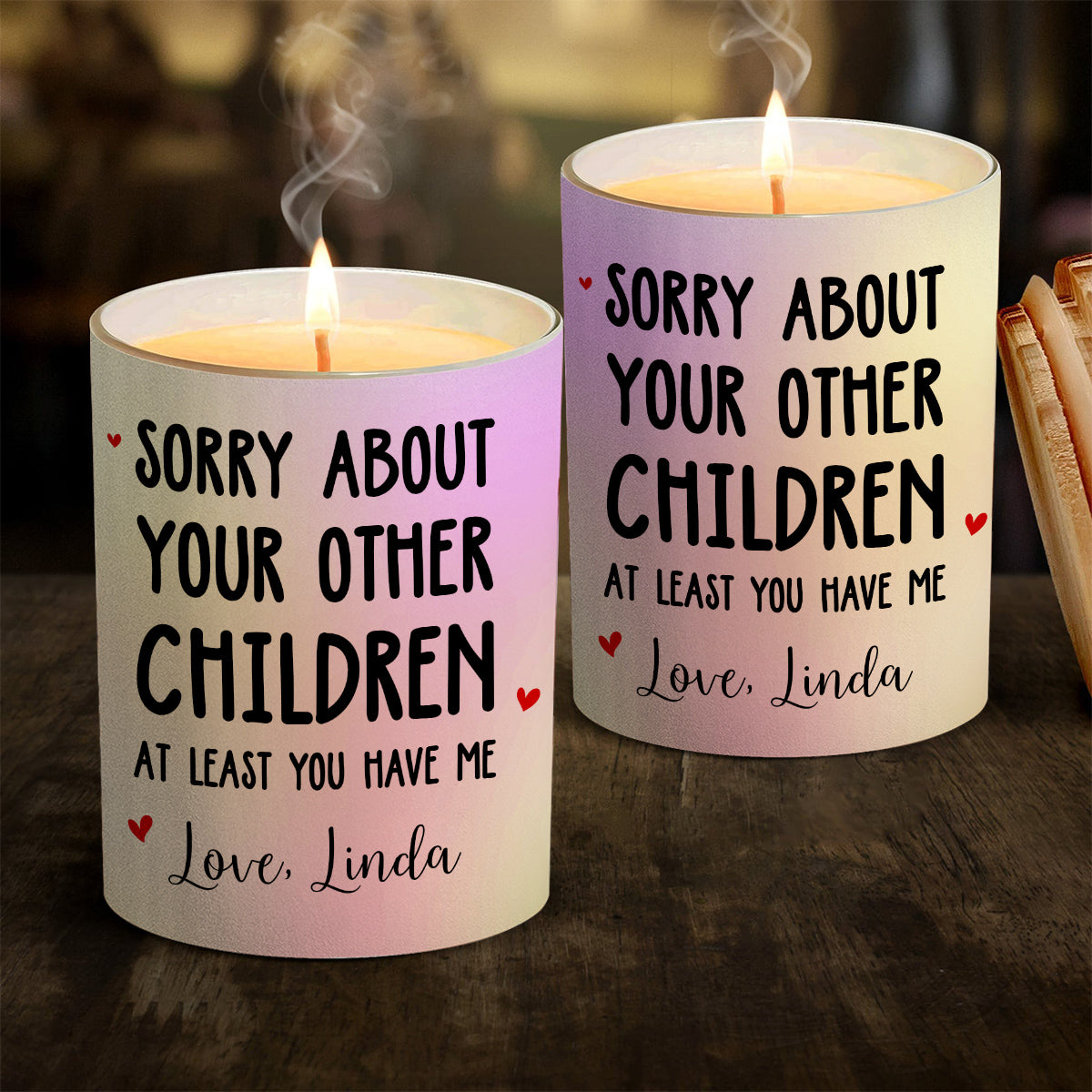 At Least - Personalized Candle