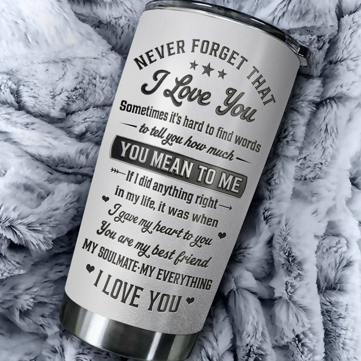 I Did Anything Right In My Life - Personalized 3D Effect Tumbler