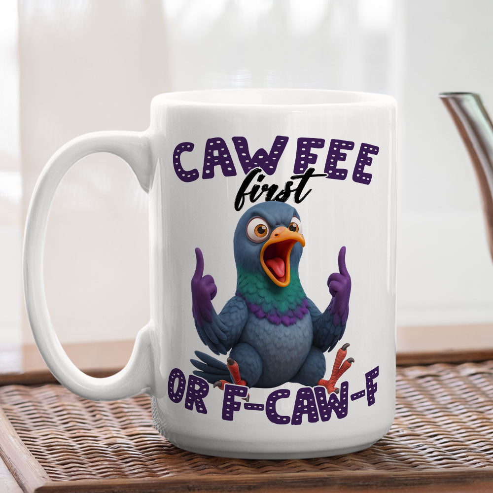 Custom Coworker, Christmas & Birthday Team Appreciation Gift • Zero Clucks Given Today - Personalized Coffee Mug