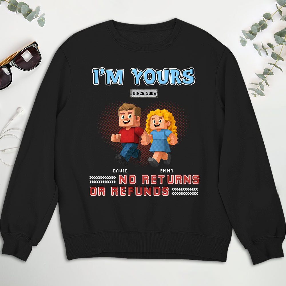 Custom Christmas Anniversary Keepsake Gifts For Husband • I Am Yours - Personalized Shirt
