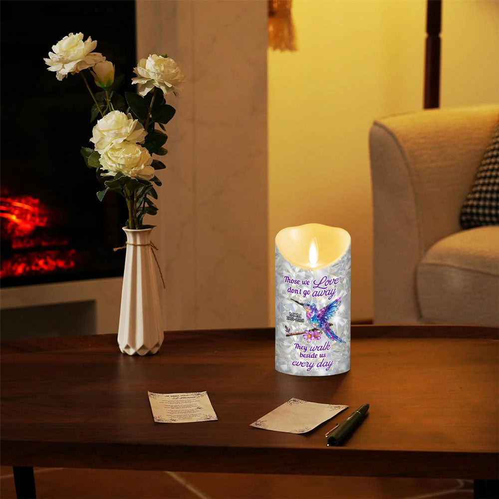 They Never Go Away - Personalized 3D Effect LED Candle