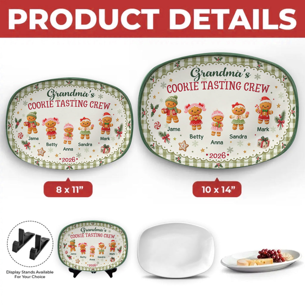 Cookie Tasting Crew - Personalized Platter