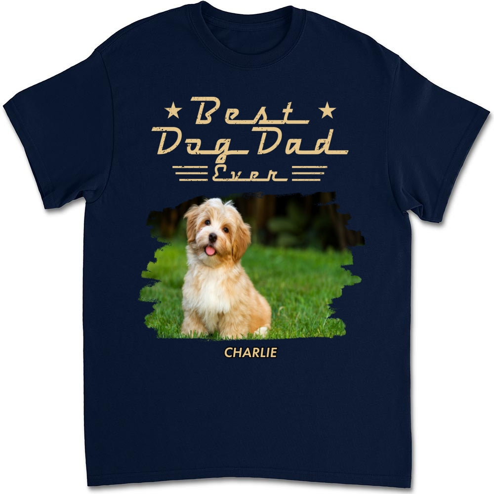 Custom Photo Christmas & Birthday Keepsake Gift • Best Classic Dog Photo - Personalized Shirt - Classic Tee