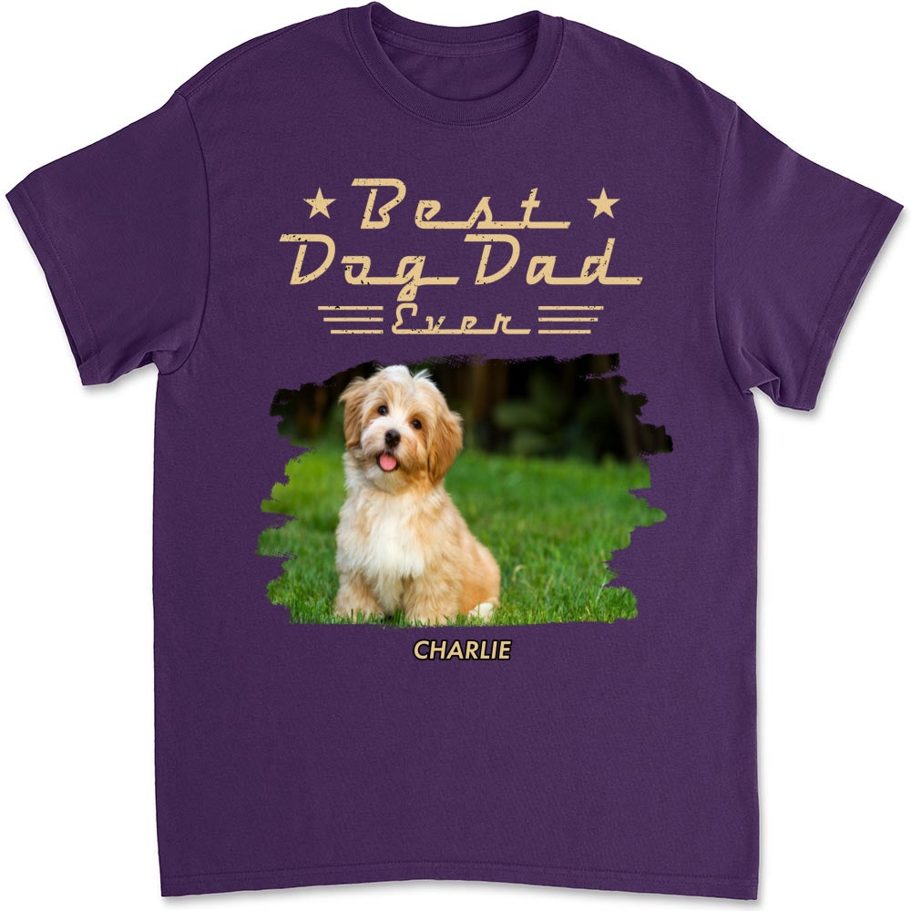 Custom Photo Christmas & Birthday Keepsake Gift • Best Classic Dog Photo - Personalized Shirt - Premium Tee
