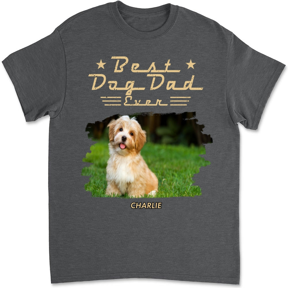 Custom Photo Christmas & Birthday Keepsake Gift • Best Classic Dog Photo - Personalized Shirt - Classic Tee