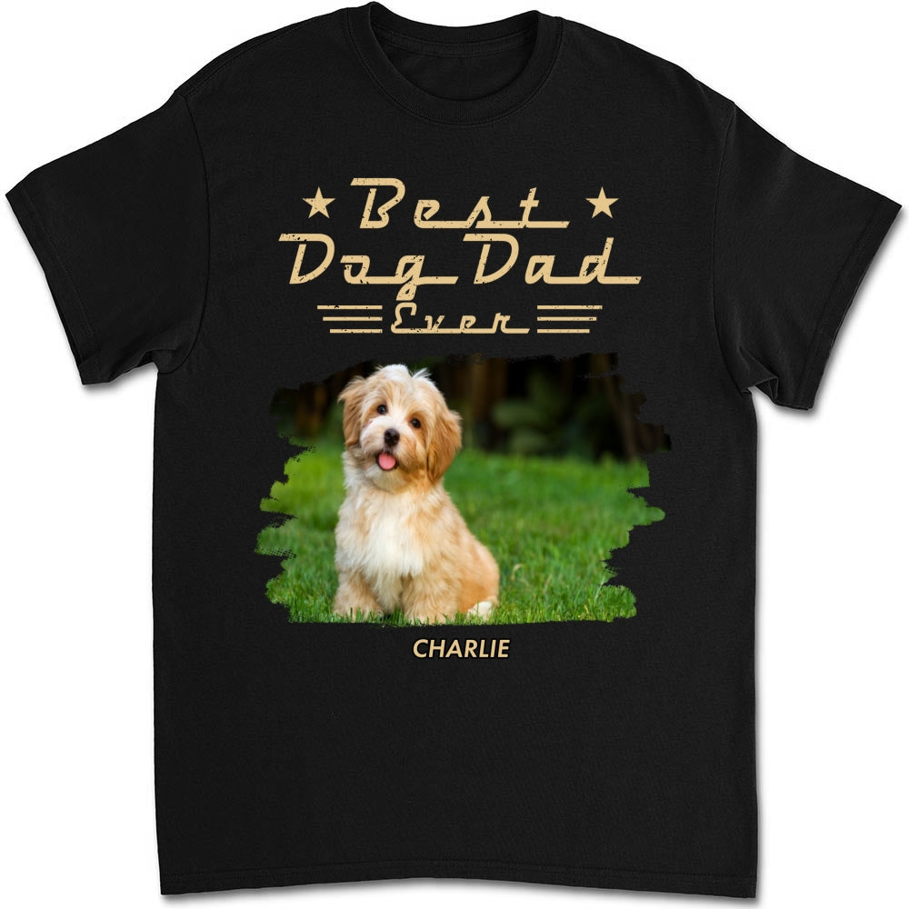 Custom Photo Christmas & Birthday Keepsake Gift • Best Classic Dog Photo - Personalized Shirt - Classic Tee