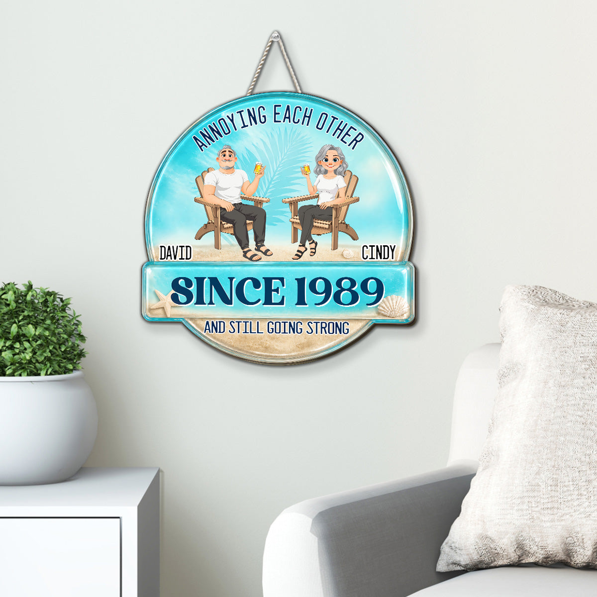 Custom 3D Couple Anniversary Wall Decor Keepsake Gift • Endless Love - Personalized Wood Sign
